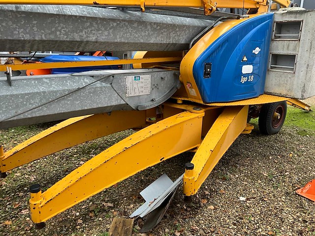 2003 potain igo18 torenkraan - afbeelding 3 van  23