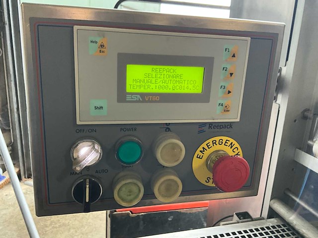 2003 reepack reeflex 100 traysealer / map gasverpakking - professionele verpakkingsmachine - afbeelding 2 van  19