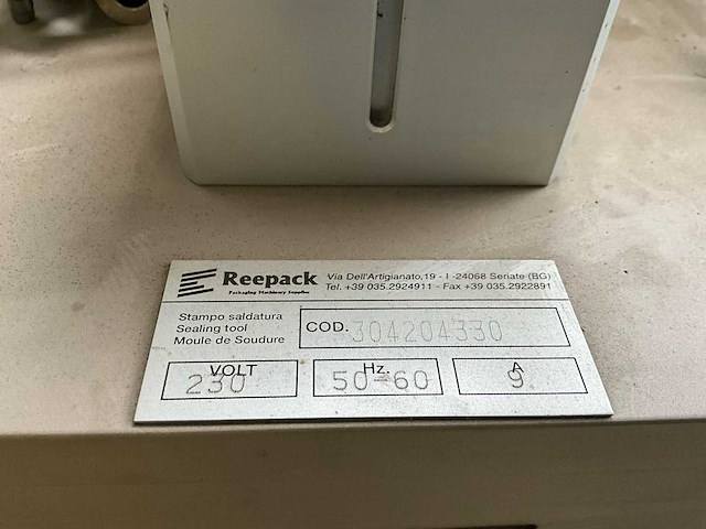 2003 reepack reeflex 100 traysealer / map gasverpakking - professionele verpakkingsmachine - afbeelding 5 van  19
