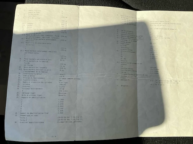 2003 renault avantime personenauto - afbeelding 30 van  30