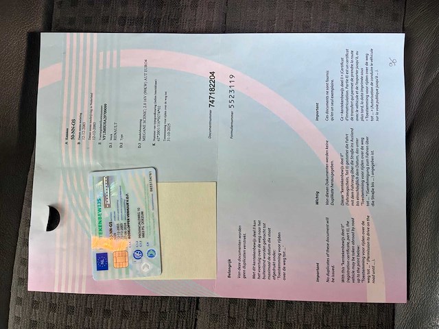 2003 renault megane personenauto - afbeelding 7 van  17