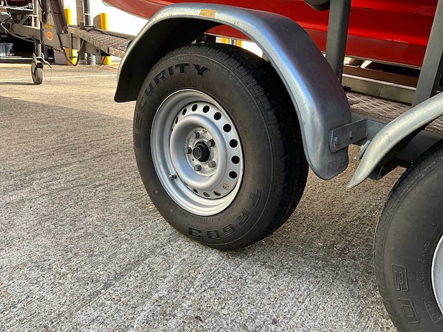 2003 riba bvt 2500 c boot op bootaanhangwagen - afbeelding 2 van  12