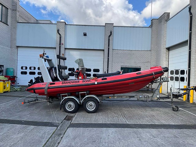 2003 riba bvt 2500 c boot op bootaanhangwagen - afbeelding 7 van  12