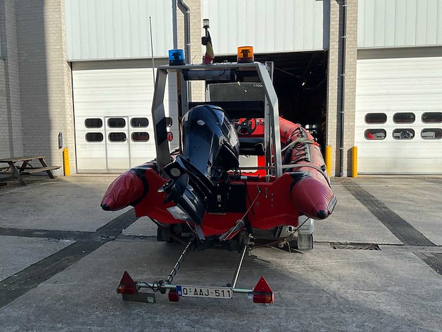 2003 riba bvt 2500 c boot op bootaanhangwagen - afbeelding 9 van  12