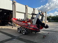 2003 riba bvt 2500 c boot op bootaanhangwagen - afbeelding 10 van  12