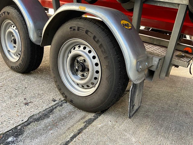 2003 riba bvt 2500 c boot op bootaanhangwagen - afbeelding 12 van  12