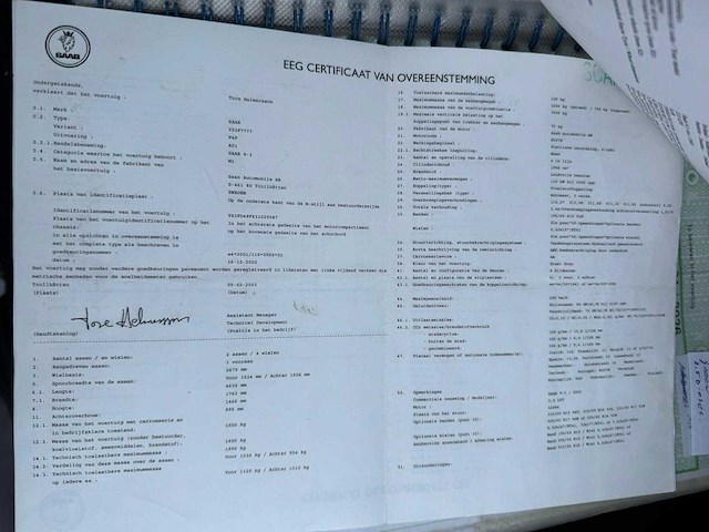 2003 saab 9-3 - afbeelding 22 van  31