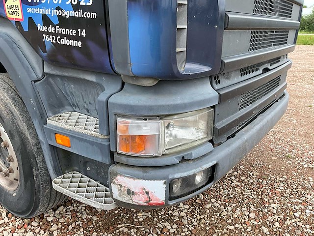 2003 scania 6x2 open laadbak / machineplatform - afbeelding 20 van  53