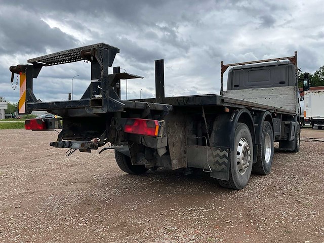 2003 scania 6x2 open laadbak / machineplatform - afbeelding 45 van  53