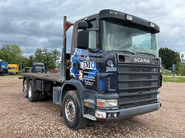 2003 scania 6x2 open laadbak / machineplatform - afbeelding 51 van  53