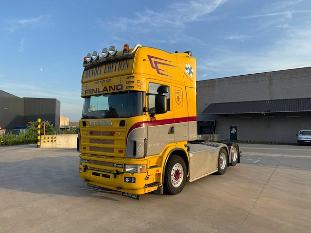 2003 scania r 164 l-6x2 vrachtwagen - afbeelding 44 van  57