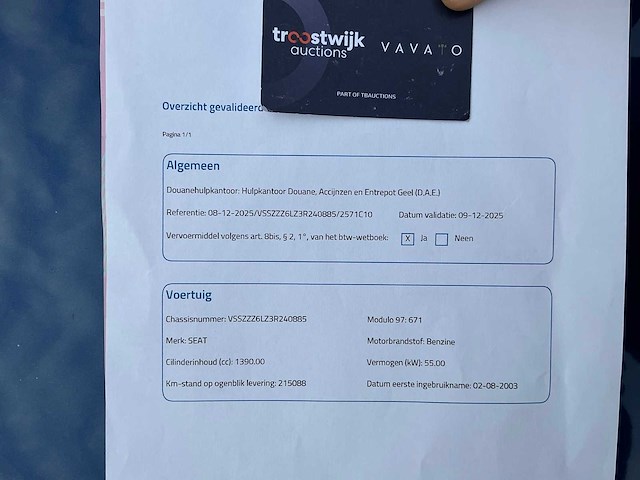 2003 seat ibiza personenauto - afbeelding 18 van  25