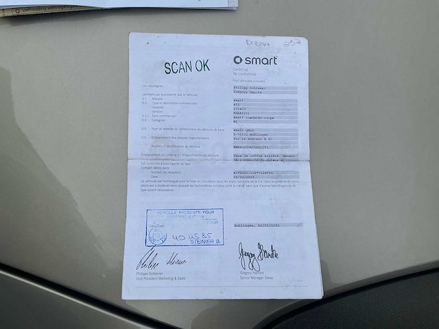 2003 smart roadster coupé 452 - afbeelding 40 van  47