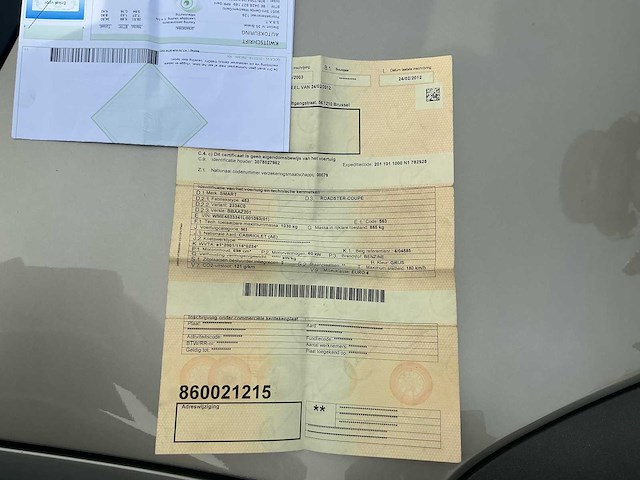 2003 smart roadster coupé 452 - afbeelding 15 van  17