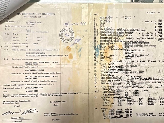 2003 suzuki ignis wtak personenauto - afbeelding 22 van  36