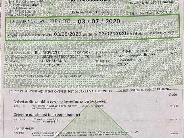 2003 suzuki ignis wtak personenauto - afbeelding 24 van  36