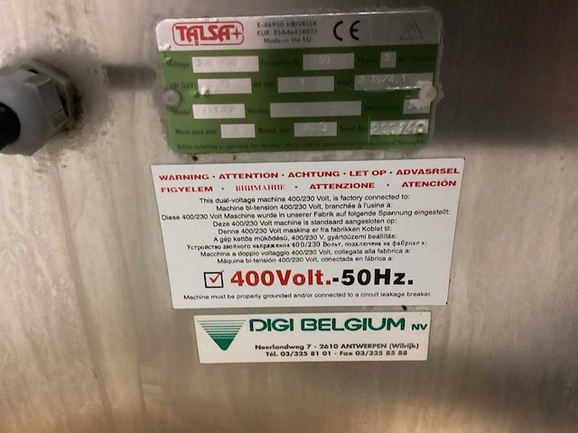 2003 talsa mix p 100 mengmachine - afbeelding 2 van  7