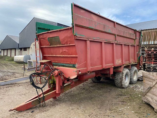 2003 tebbe hs 180 silagewagen - afbeelding 10 van  14