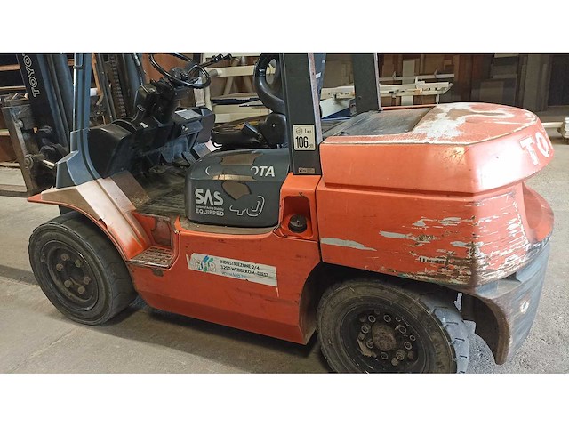 2003 toyota 02-7fd35 vorkheftruck - afbeelding 7 van  22