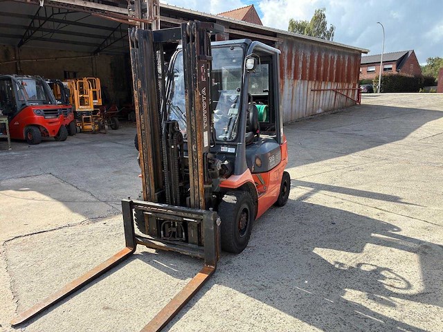 2003 toyota 42-7fgf20 *2 ton* vorkheftruck - afbeelding 1 van  7