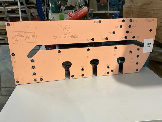 2003 van opstal supajig frees sjabloon - afbeelding 1 van  4