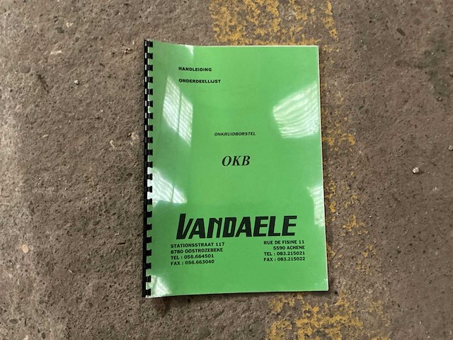 2003 vandaele okb onkruidborstel - afbeelding 3 van  11