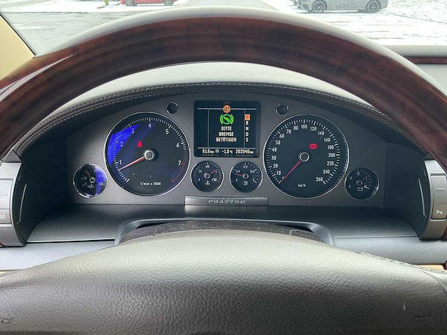 2003 volkswagen phaeton 3l v6 lpg berline personenauto - afbeelding 9 van  62