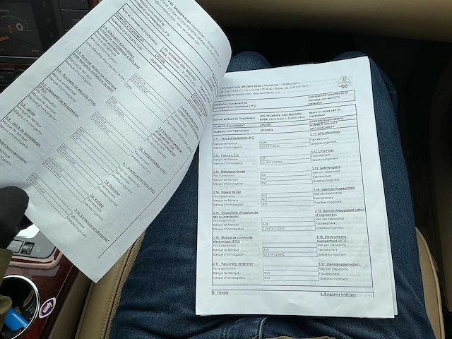 2003 volkswagen phaeton 3l v6 lpg berline personenauto - afbeelding 46 van  62