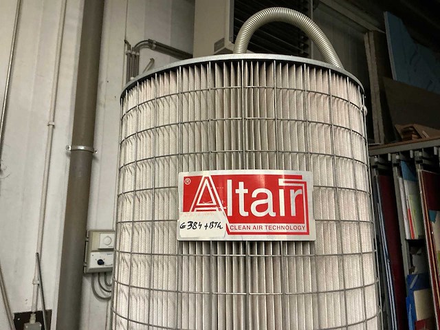 2004 altair sf-001 verrijdbare filter afzuiginstallatie - afbeelding 2 van  5