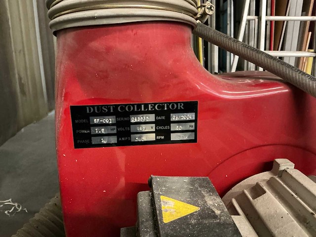 2004 altair sf-001 verrijdbare filter afzuiginstallatie - afbeelding 5 van  5