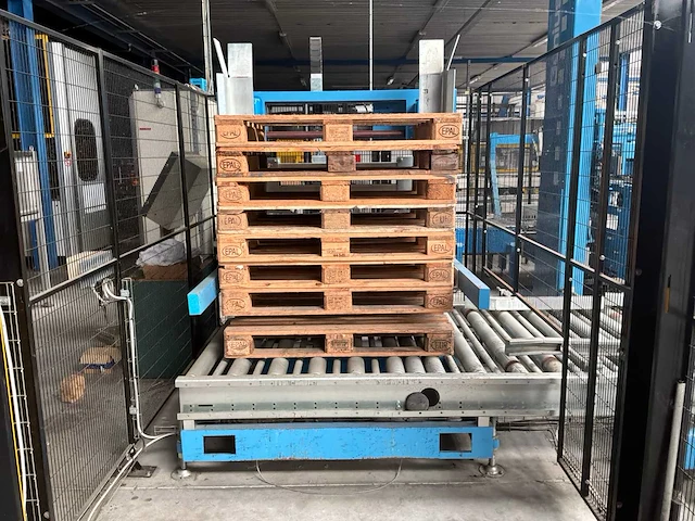 2004 berchi group genius palletiseerinstallatie met stapelfunctie - afbeelding 2 van  24