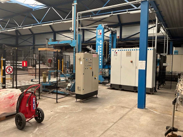 2004 berchi group genius palletiseerinstallatie met stapelfunctie - afbeelding 12 van  24