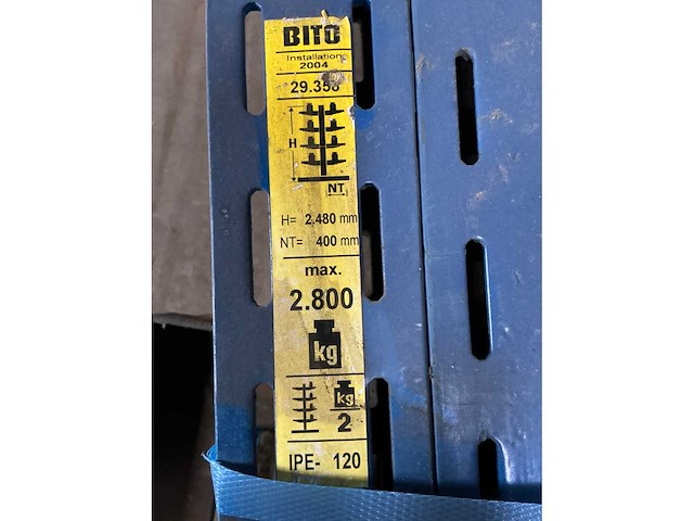 2004 bito 29.358 dubbelzijdige draagarmstelling (3x) - afbeelding 4 van  4