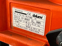 2004 blum minipress mzk 1000 + mobiele werktafel - afbeelding 4 van  10