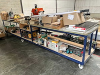 2004 blum minipress mzk 1000 + mobiele werktafel - afbeelding 8 van  10