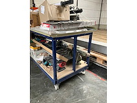 2004 blum minipress mzk 1000 + mobiele werktafel - afbeelding 9 van  10
