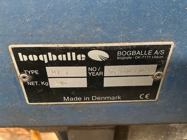 2004 bogballe m1 trend 1000 meststofverspreider - afbeelding 7 van  8
