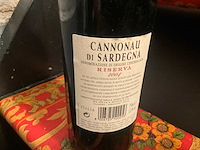 2004 cannonau di sardegna reserva rode wijn (5x) - afbeelding 4 van  5