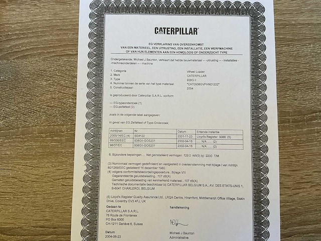 2004 cat 938g shovel - afbeelding 25 van  31