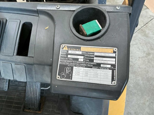 2004 caterpillar gp25n vorkheftruck - afbeelding 5 van  16