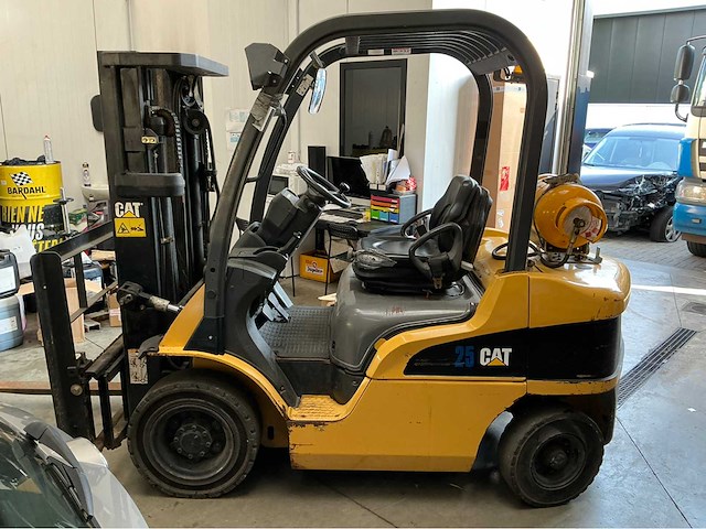 2004 caterpillar gp25n vorkheftruck - afbeelding 14 van  16