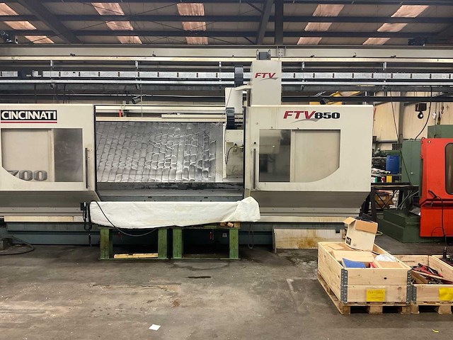 2004 cincinnati ftv850 cnc freesmachine - afbeelding 20 van  23