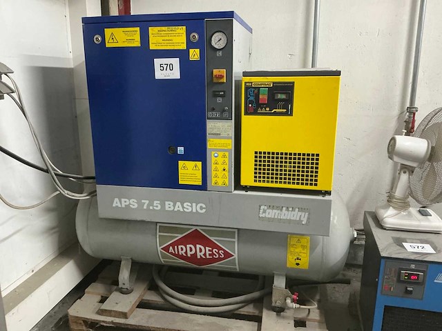 2004 combidry aps 7.5 basic luchtcompressor - afbeelding 1 van  6