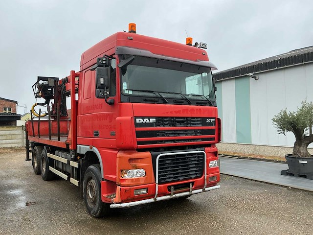 2004 daf at 48xe-h9 kraanwagen - afbeelding 3 van  48