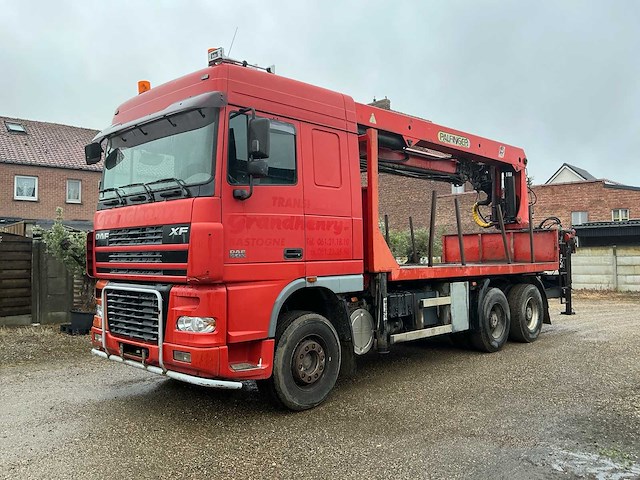 2004 daf at 48xe-h9 kraanwagen - afbeelding 1 van  48