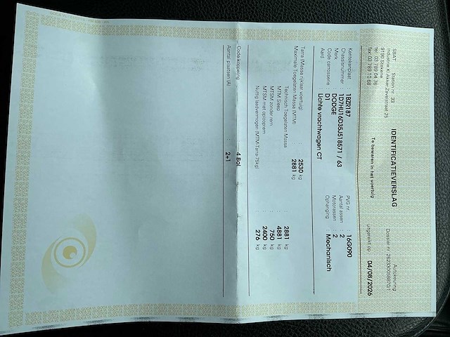 2004 dodge ram 1500 hu16 personenauto lichte vrachtwagen - afbeelding 20 van  29