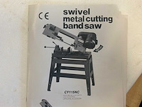 2004 drehman dr-115nc lintzaagmachine met tafel - afbeelding 1 van  8