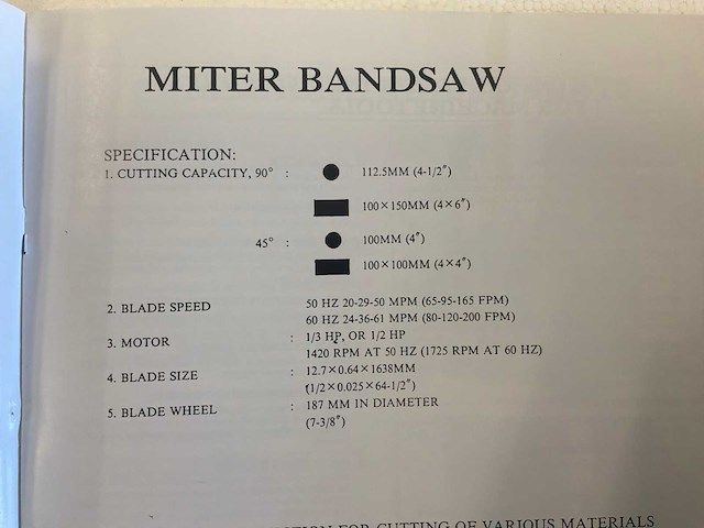 2004 drehman dr-115nc lintzaagmachine met tafel - afbeelding 8 van  8