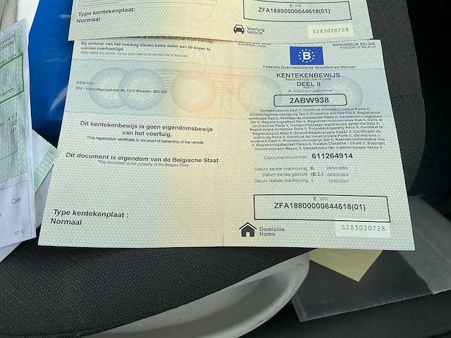 2004 fiat punto - afbeelding 18 van  19