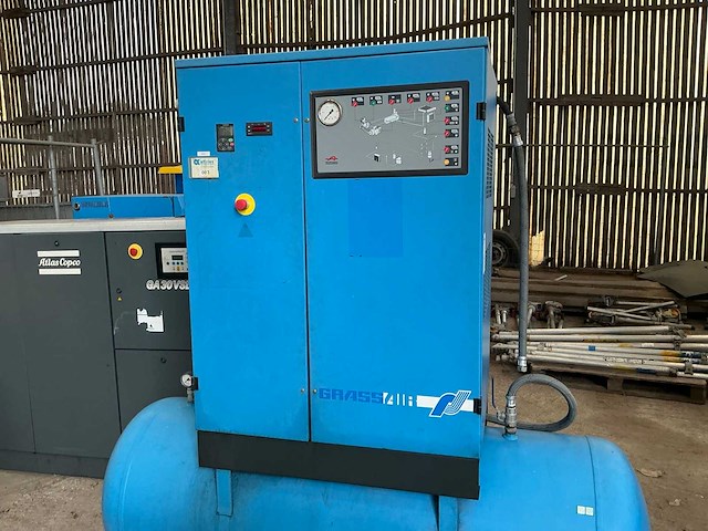 2004 grassair rlr1500v schroefcompressor - afbeelding 3 van  8